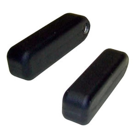 AMIH1086ARV Armrests, Black Vinyl